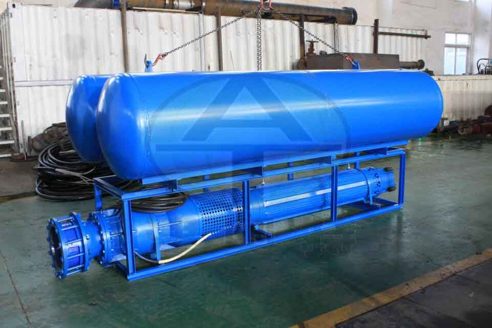 什么情形下使用浮筒潜水泵？带浮筒的卧式潜水泵怎么装置？